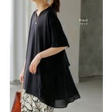 Tシャツ シフォン レディース | HUG.U | 詳細画像16