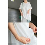 Tシャツ シフォン レディース | HUG.U | 詳細画像3