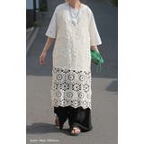 ニット 透かし編み レディース | HUG.U | 詳細画像9 