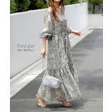 ワンピース 花柄 マーメイド | HUG.U | 詳細画像15