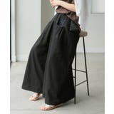 デニム パンツ ワイド | HUG.U | 詳細画像7 