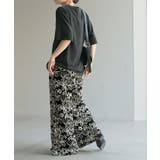 パンツ ワイド 総柄 | HUG.U | 詳細画像6 