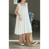 タンクトップ 花柄 レイヤード | HUG.U | 詳細画像7 