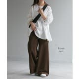 パンツ ワイド レディース | HUG.U | 詳細画像14