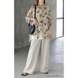 シャツ レディース ノーカラー | HUG.U | 詳細画像6