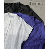 シャツ レース ノーカラー | HUG.U | 詳細画像11 