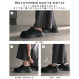 スリッポン 厚底 踵踏める | HUG.U | 詳細画像8 