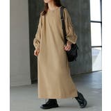 ベージュ | ワンピース ロング ナイロン | HUG.U