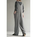 サロペット ウールライク イージーケア | HUG.U | 詳細画像18 