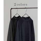 ブラウス レディース ノーカラー | HUG.U | 詳細画像10 