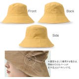 帽子 レディース シンプル リバーシブル ハット バケットハット 小顔 紫外線 | HUG.U | 詳細画像6 