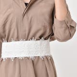 ベルト レディース サッシュベルト サッシュ ハイウエストベルト 太ベルト レ | HUG.U | 詳細画像3