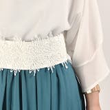 ホワイト | ベルト レディース サッシュベルト サッシュ ハイウエストベルト 太ベルト レ | HUG.U