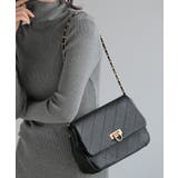 ブラック | ショルダーバッグ チェーン 2WAY | HUG.U