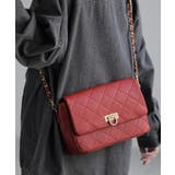 ルビーレッド | ショルダーバッグ チェーン 2WAY | HUG.U