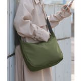 カーキ | ショルダーバッグ レディース 撥水 | HUG.U