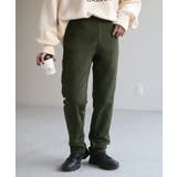 カーキ | パンツ 裏ボア パンツ | HUG.U