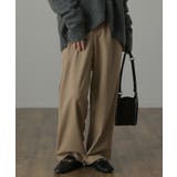 ベージュ | パンツ タックパンツ レディース | HUG.U