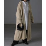 オーツベージュ | カーディガン ニット アウター | HUG.U