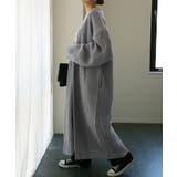 グレー | カーディガン 超ロング ニット | HUG.U