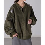 カーキ×ブラック | アウター リバーシブル MA | HUG.U