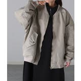 グレー×ネイビー | アウター リバーシブル MA | HUG.U