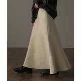 エクリュ | スカート ニット ロングスカート | HUG.U