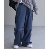 ブルー | デニムパンツ パンツ ハーフパンツ | HUG.U