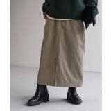 グレージュ | スカート コーデュロイ ロングスカート | HUG.U