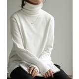 ホワイト | カットソー オフタートル インナー | HUG.U