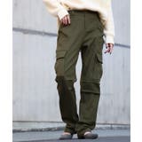 カーキ | カーゴパンツ レディース ズボン | HUG.U