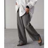 アースグレー | ワイドパンツ パンツ レディース | HUG.U