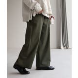 カーキ | ワイドパンツ パンツ レディース | HUG.U