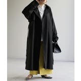 ブラック | トレンチコート レディース アウター | HUG.U