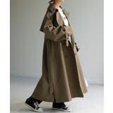 モカ | トレンチコート レディース アウター | HUG.U