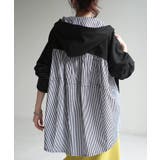 ブラック | パーカー バックフリル スウェット | HUG.U