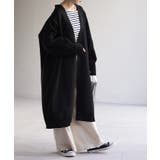 ブラック | カーディガン スポンジ ニット | HUG.U