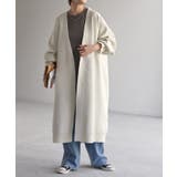 ホワイト | カーディガン スポンジ ニット | HUG.U