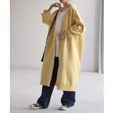 ライトイエロー | カーディガン スポンジ ニット | HUG.U