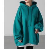 ティールブルー | パーカー カラバリ豊富 オーバーサイズ | HUG.U