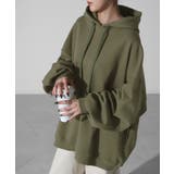 カーキ | パーカー カラバリ豊富 オーバーサイズ | HUG.U