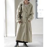 セージグリーン | トレンチコート レディース 軽い | HUG.U