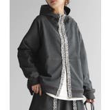 アッシュグレー | パーカー デニム 風 | HUG.U