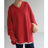 レッド | ニット 体型カバー 薄手 | HUG.U