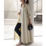 エクリュアイボリー | ワンピース シャツ 体型カバー | HUG.U