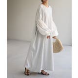 メランジホワイト | ワンピース ワンピ スウェット | HUG.U