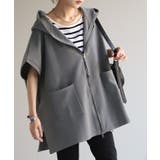 アースグレー | パーカー 軽量 半袖 | HUG.U