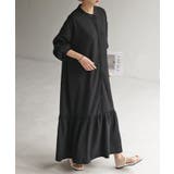 ブラック | ワンピース レディース ロング | HUG.U