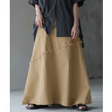 サンドベージュ | スカート Aライン ラップ | HUG.U