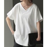 ホワイト | Tシャツ ドルマン カットソー | HUG.U